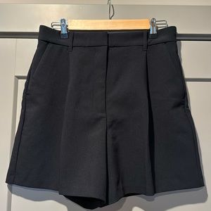 Black Abercrombie Tailored Shorts